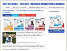 Tablet Screenshot of best-pet-links.com